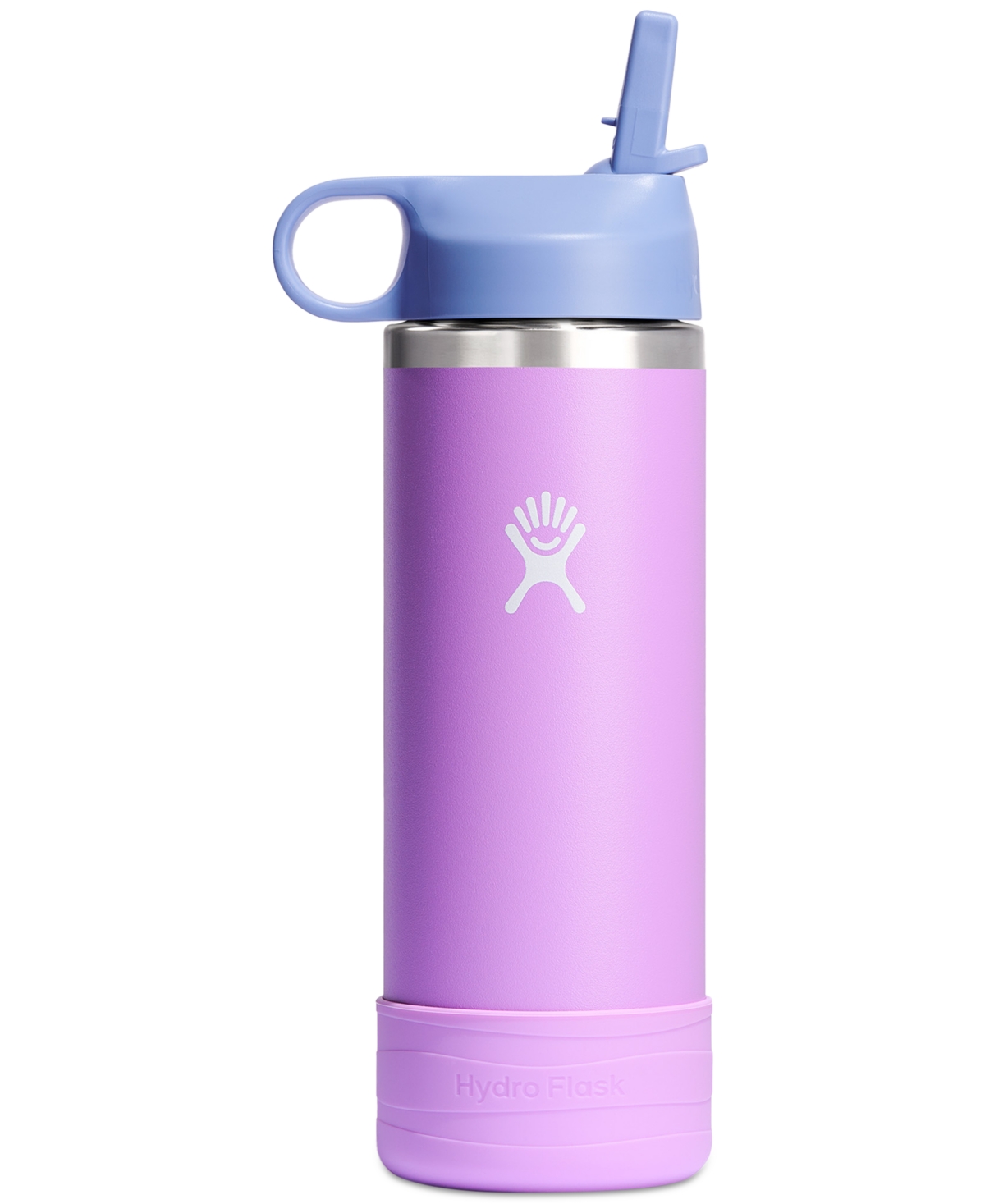 18-Oz. Kids' Wide-Mouth Stainless Steel Bottle - Anemone