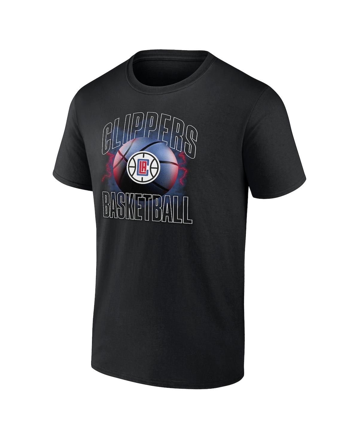 Fanatics Branded Black La Clippers Match Up T-shirt In Black