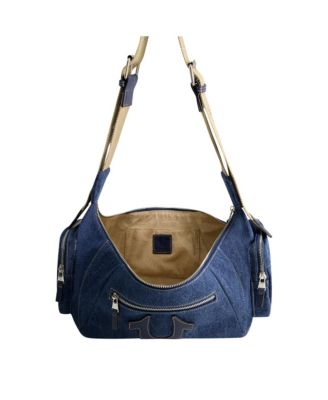 Horseshoe Motif Slouchy Hobo