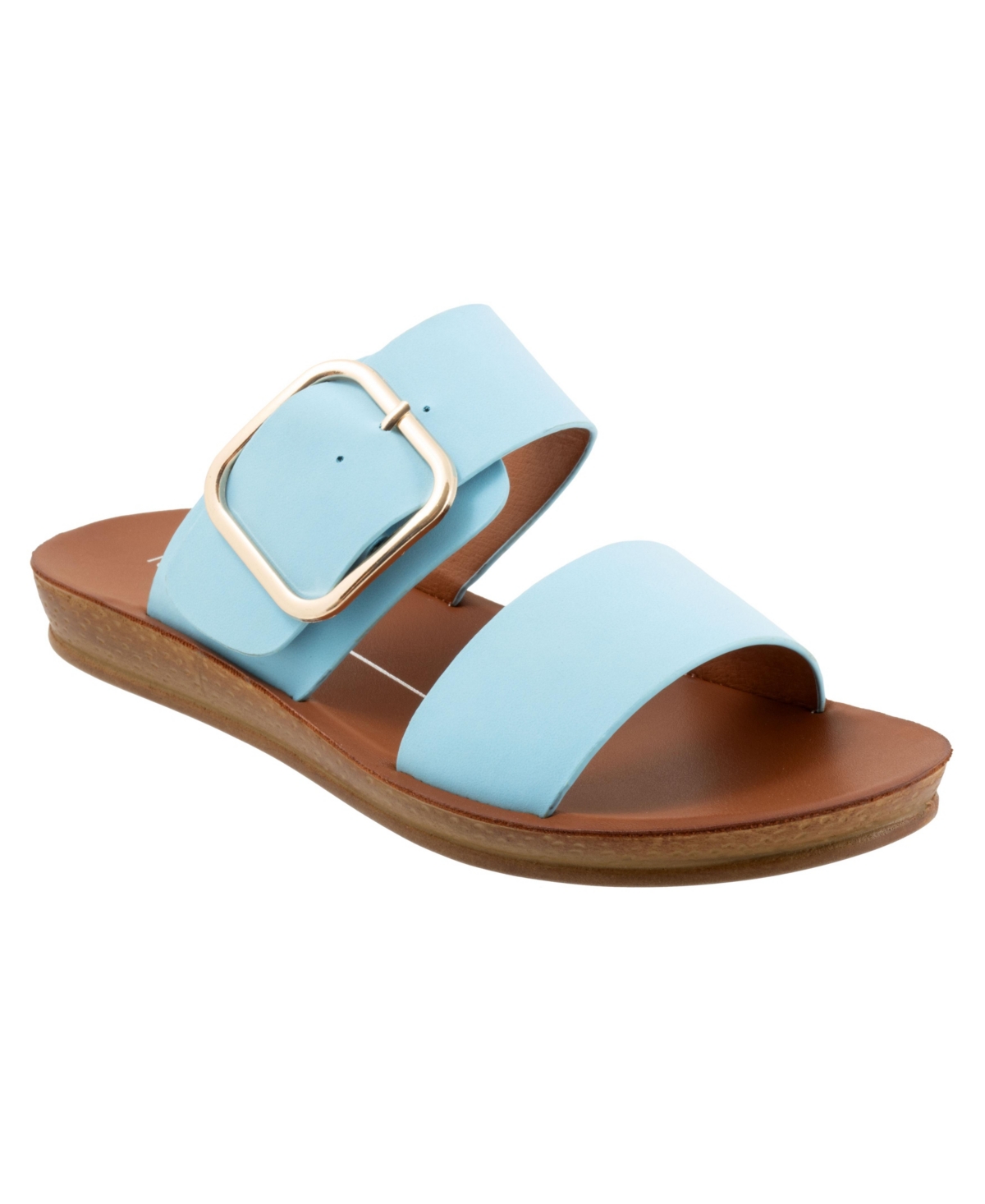 Doti Sandal - Taupe/white