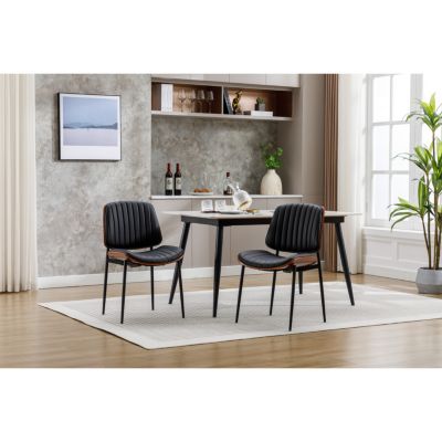 Set of 2 Mid Century Modern Dining Chairs