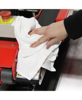 Huck Cotton Multi-Purpose, Reusable 12 Pack Cleaning Towels, 16x26