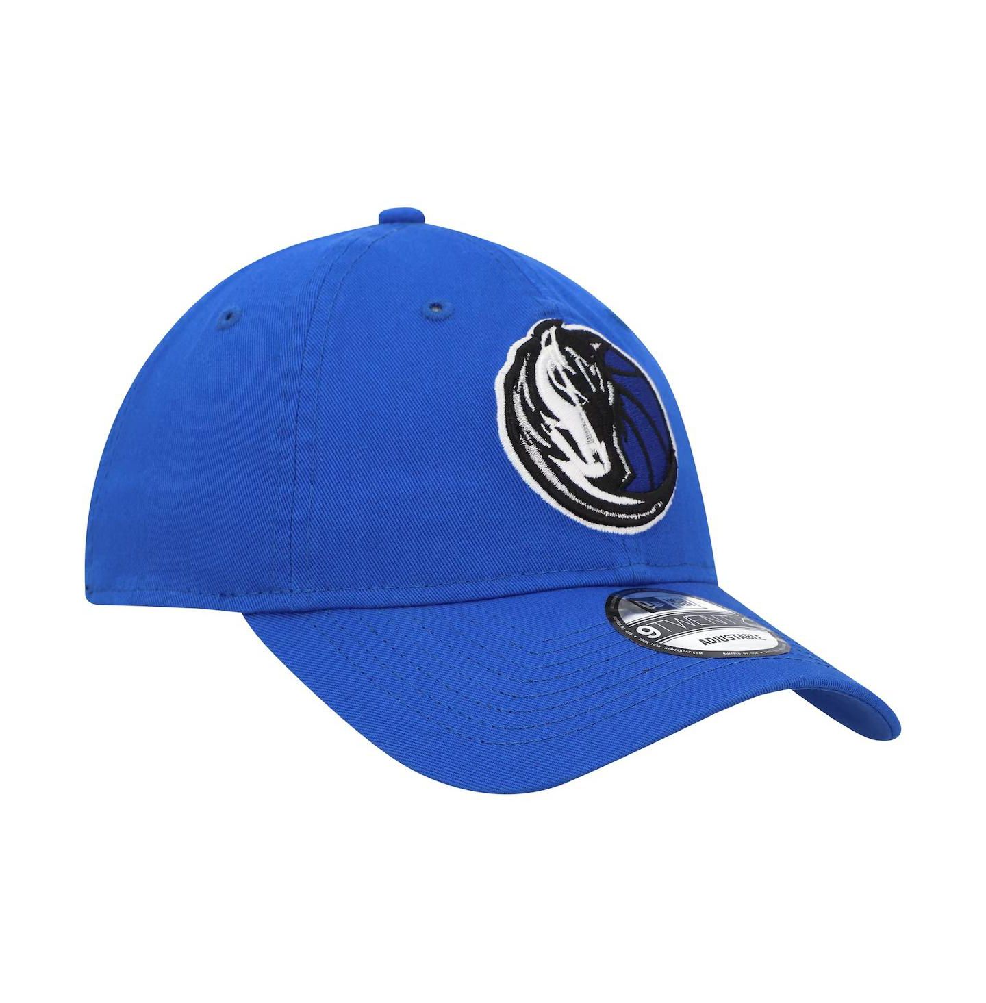 Мужская кепка New Era Blue Dallas Mavericks Team 2.0 9TWENTY Adjustable Hat — фото 4