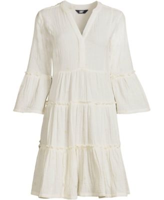 Women's Gauze Tiered Dress