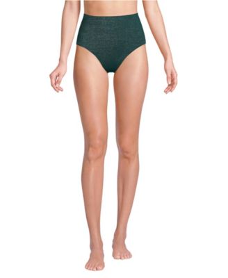 Women's Shine High Waisted Bikini Bottoms