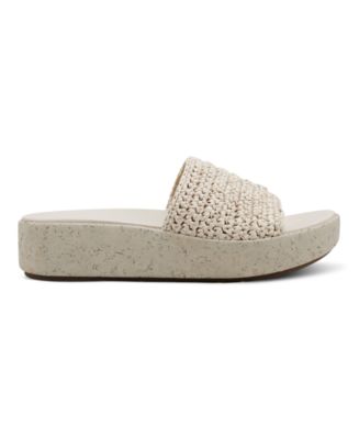 Women's Sachan Woven Band Slip-On Platform Sandals