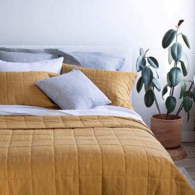 100% French Linen Throw Pillow Sham - 20" X 20"