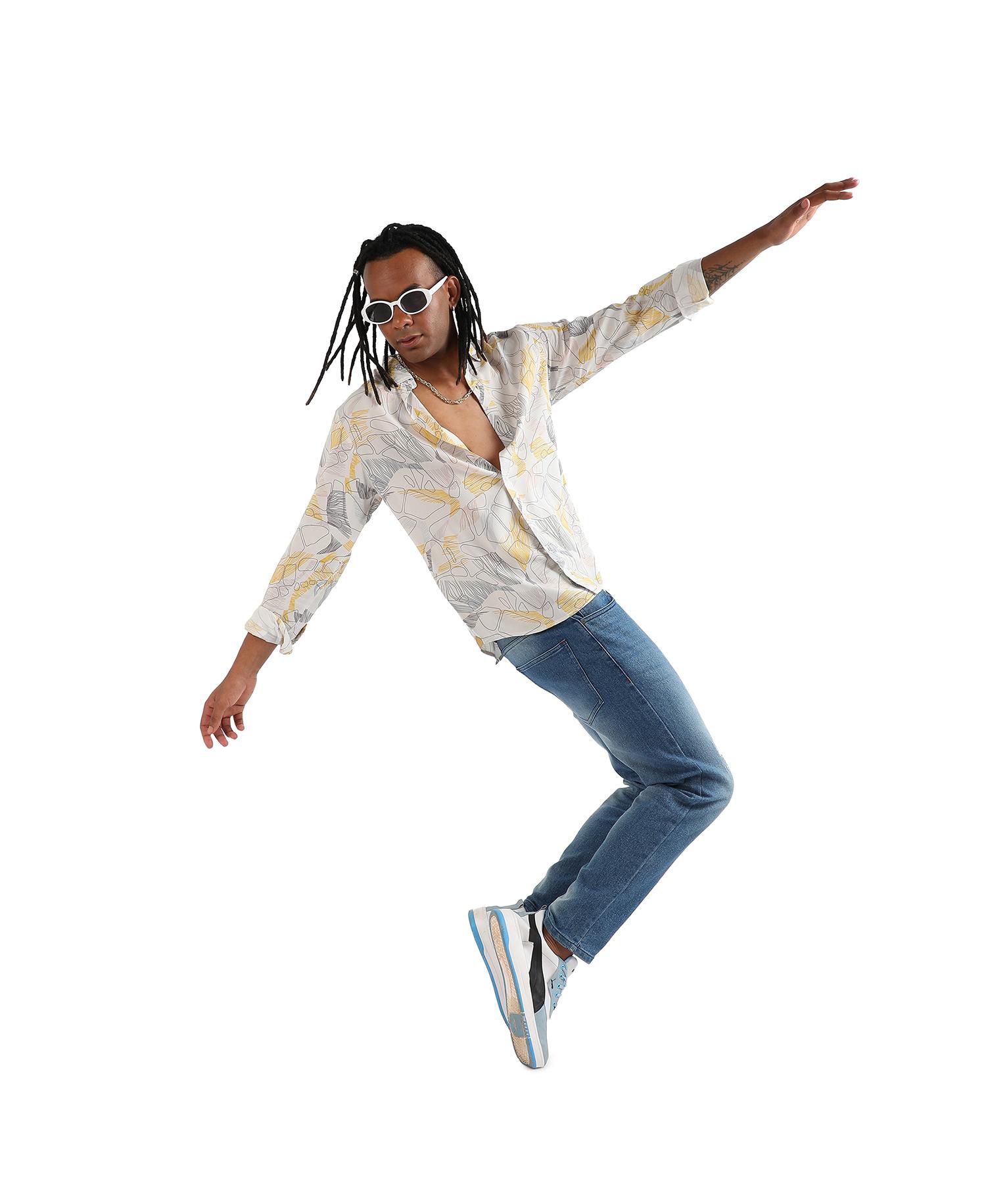 Men's Minimal Lined Shirt