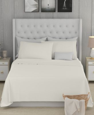 800 Thread Count Cotton Blend 4 Pc Sateen Sheet Set, Queen