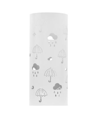 Umbrella Stand Umbrellas Steel White
