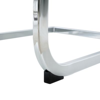 Set of 4 Modern Faux Leather Dining Chairs