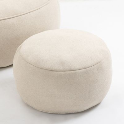 Compressed Foam Bean Bag Chair with Footrest