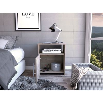 Streamdale Nordico Nightstand - Single Cabinet