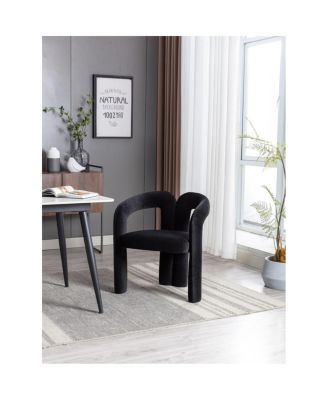 Fabric Upholstered Dining Chairs (Set of 2)