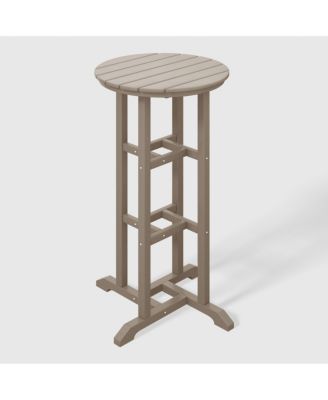 42" Counter Height Round Outdoor Patio Bistro Bar Table