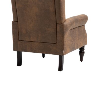 Wood Frame Armchair, Modern Accent Chair Lounge Chair
