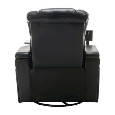 Power Recliner with Swivel, Tray Table, Phone Holder
