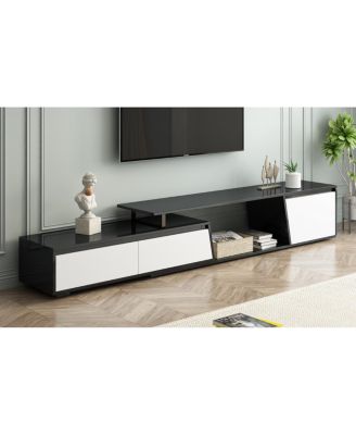 Streamdale Rectangle TV Stand, 2 Drawers, 1 Cabinet, Up to 100"