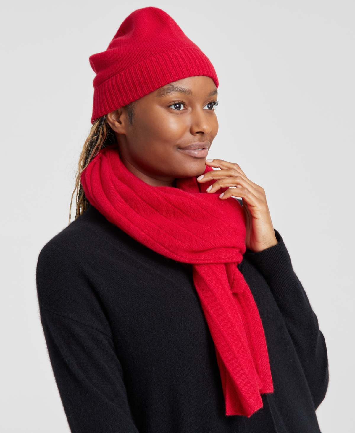Cashmere charter club luxury scarf discount
