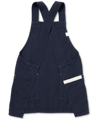Womens Linen Cotton Crossback Pinafore Apron With Pockets, Japanese Kitchen Cooking Smock, Adjustable Straps, Farmhouse Gift For Mom