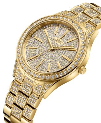 Women's Cristal 34 (0.12 ct. t.w.) Diamond 18k Gold-plated Stainless-steel Watch 38mm