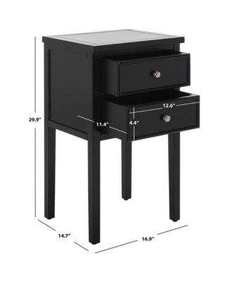 Toby Accent Table with Storage Drawers