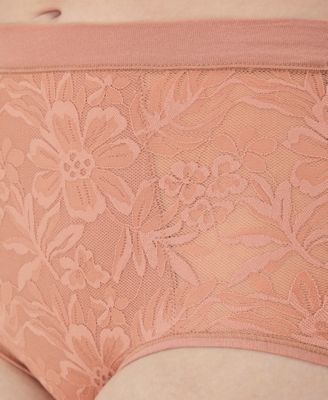 Women's Breathe Lace High-Rise Brief Underwear DFCLBF