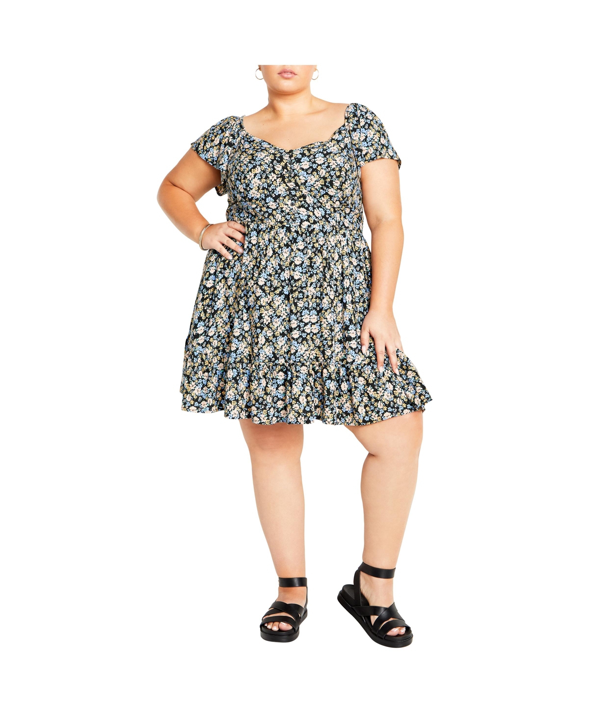 City chic plus dresses top