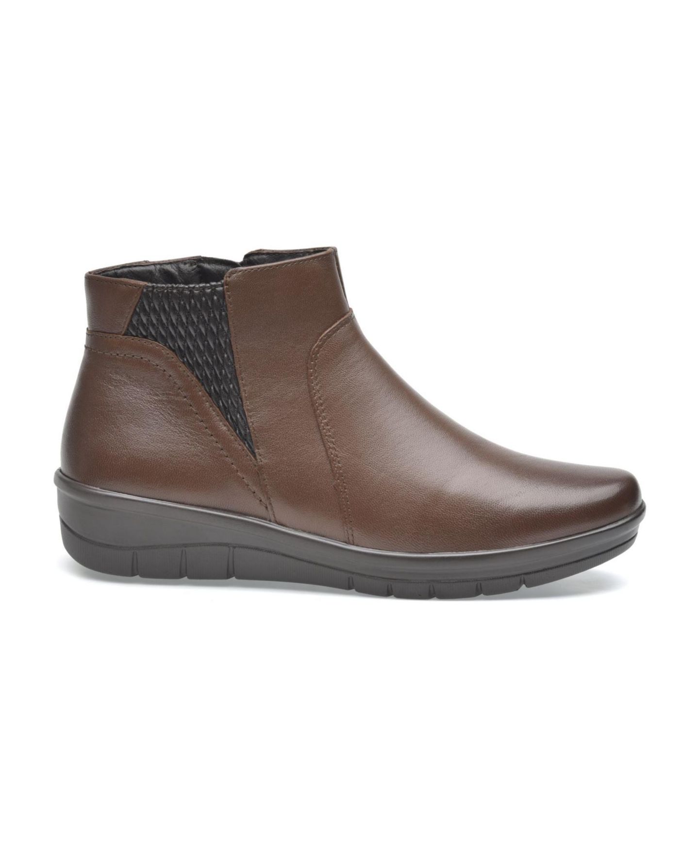 Женские ботинки PAZSTOR Premium Comfort Leather Boots Dora, цвет: Коричневый — фото 2