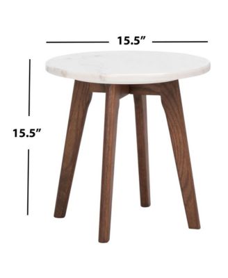 Marini Round Marble End Table