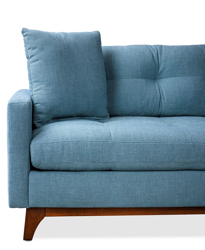 Furniture Nari 89" Fabric Tufted Estate Sofa, Created for Macy's Macy's