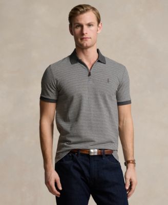 Polo Ralph Lauren Men's Classic-Fit Stretch Mesh Zip Polo