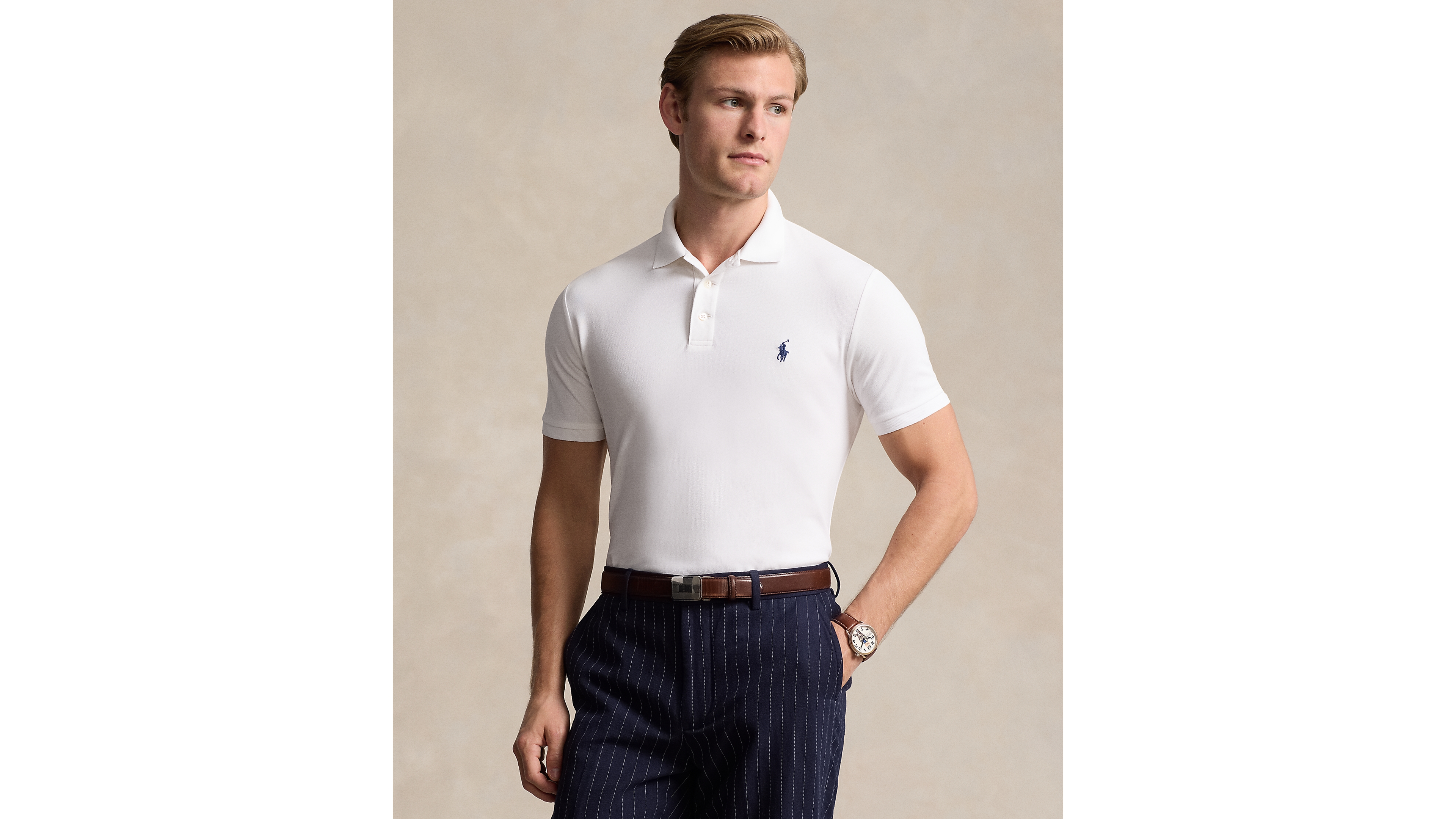 Polo Ralph Lauren Men's Classic-Fit Stretch Mesh Shirt