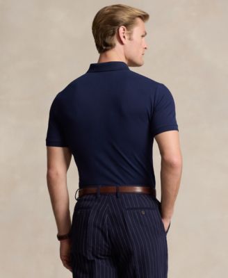 Men's Classic-Fit Stretch Mesh Polo Shirt