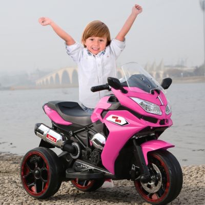 Kids Electric Motorcycle with Light Wheels