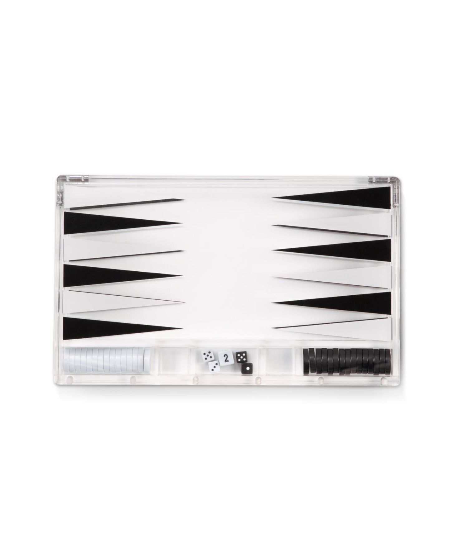 Детские игрушки Bey-Berk Acrylic 14" Backgammon Set — фото 2