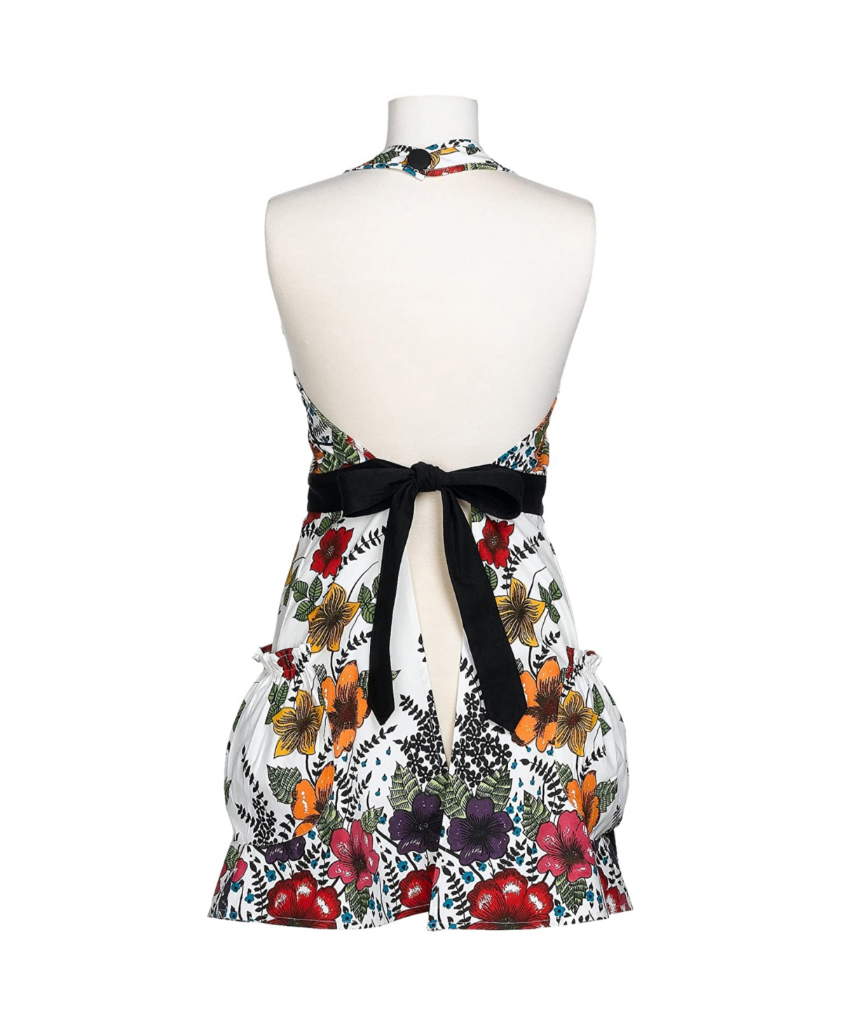 Design Imports India Flower Apron In India Flower