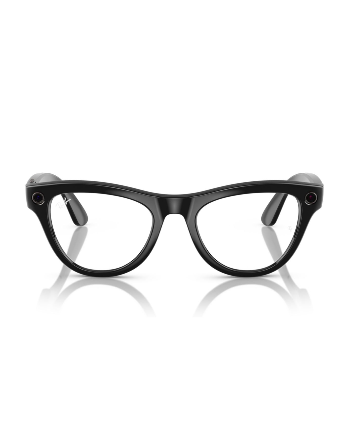 Очки Ray-Ban Unisex AI Meta Gen1 Skyler Photocromic Glasses, RW4010, цвет: Чёрный фиолетовый — фото 6