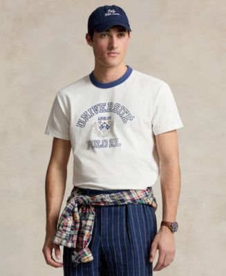 Polo Ralph Lauren Men's Graphic Ringer T-Shirt - Macy's