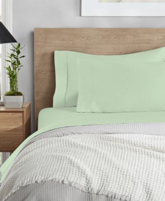 400 Thread Count Cotton Percale 3-Pc. Sheet Set, Twin