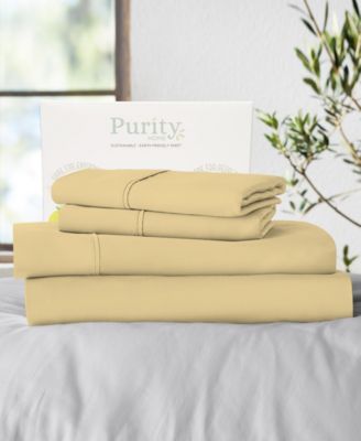 400 Thread Count Cotton Percale 4-Pc. Sheet Set, Full