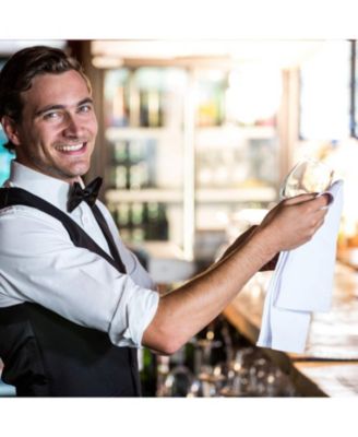 Qwick Wick Cotton Bar Mop Towels, 16"x19", Set of 12