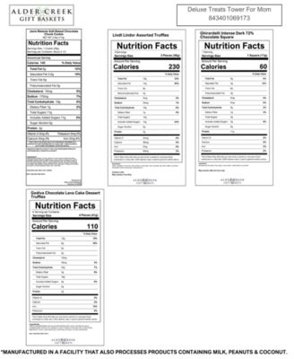 Deluxe Treats Tower For Mom, 13 Piece