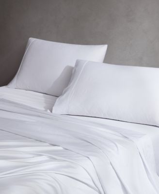 400 Thread Count Wrinkle Resistant Cotton Sateen Pillowcase Pair, King