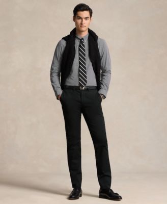 Men's Slim-Fit Stretch Poplin Shirt