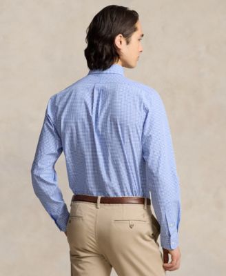 Men's Slim-Fit Stretch Poplin Shirt