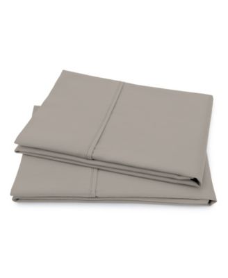 400 Thread Count Wrinkle Resistant Cotton Sateen Pillowcase Pair, King