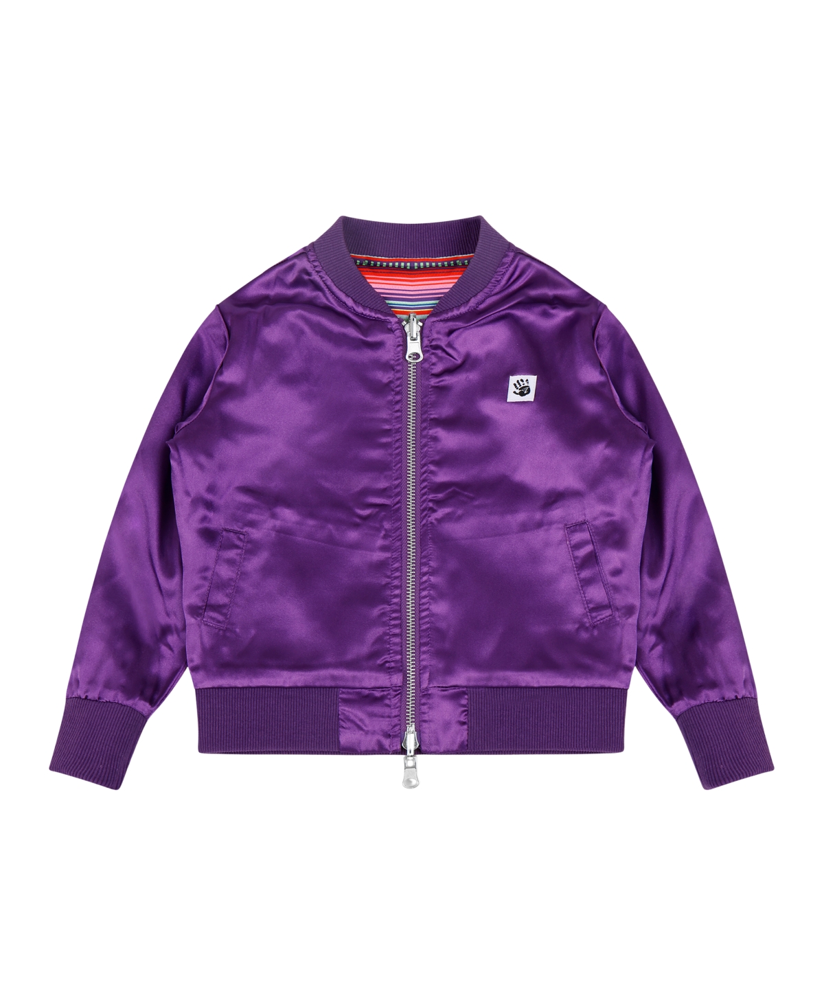 Mixed Up Clothing Girls Reversible Bomber Jacket