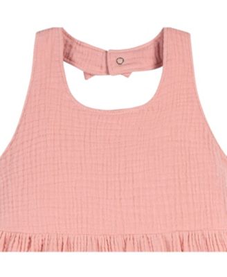 Toddler Girls Gauze Halter Romper