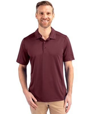 Prospect Textured Stretch Mens Short Sleeve Polo Shirt